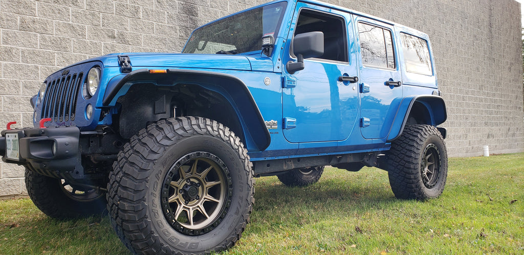 Jeep Wrangler 3 1/4 Inch Tall Front Bump Stops 1984  TJ/LJ/XJ/ZJ/JK/JL/JT Clayton Off Road