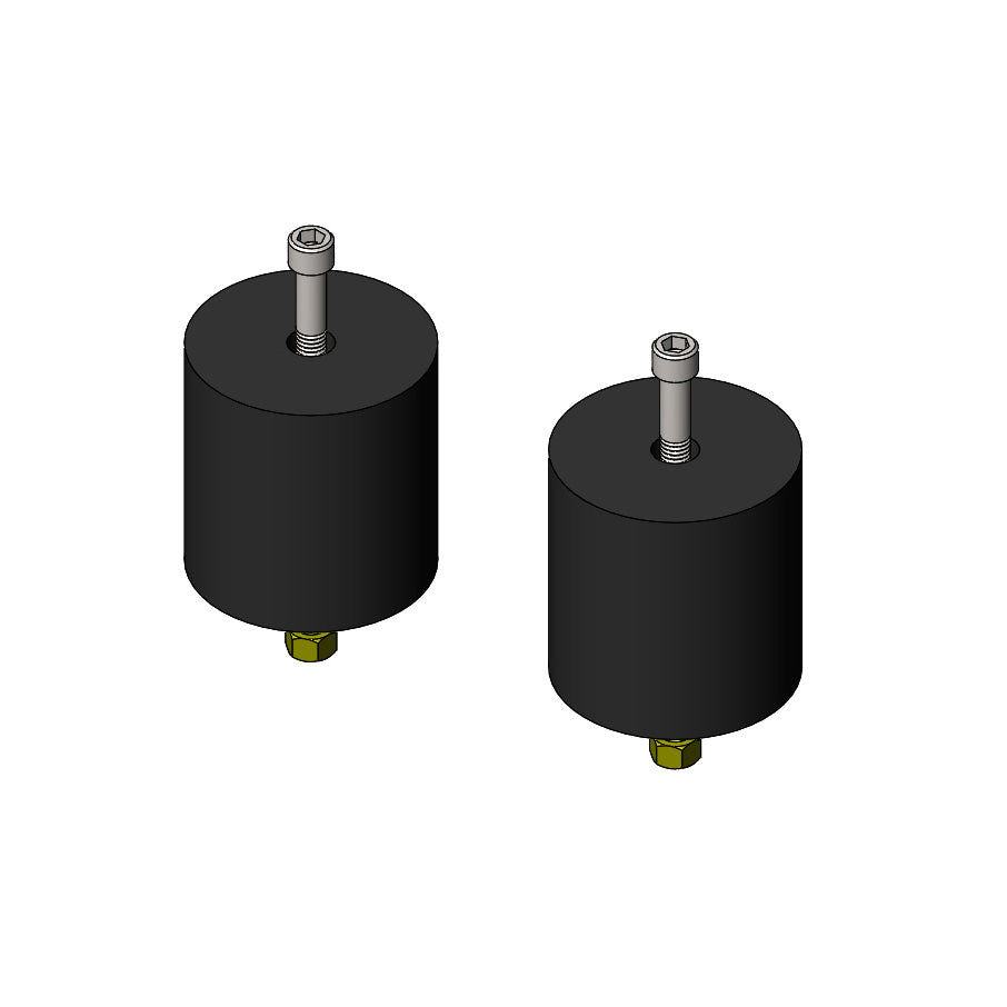 Jeep Wrangler 3 1/4 Inch Tall Front Bump Stops 1984  TJ/LJ/XJ/ZJ/JK/JL/JT Clayton Off Road