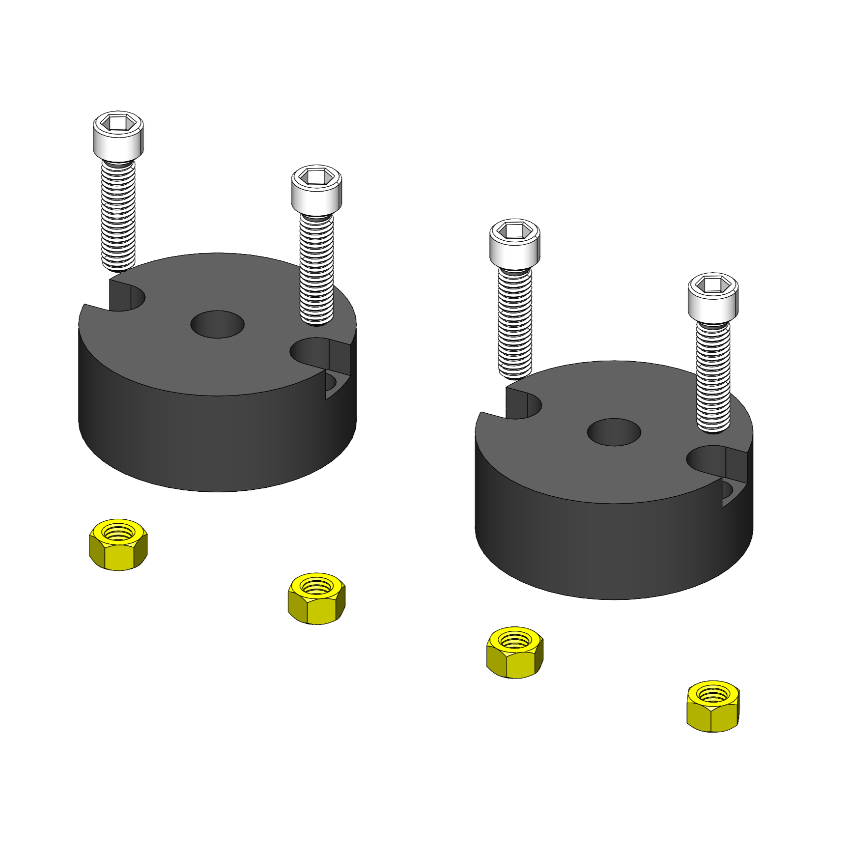 Jeep Wrangler 1 1/4 Inch Tall Front Bump Stops 2007  JK/JL/JT or Jeep Wrangler 1.25 Inch Rear Bump Stop 2007-2018 JK Clayton Off Road