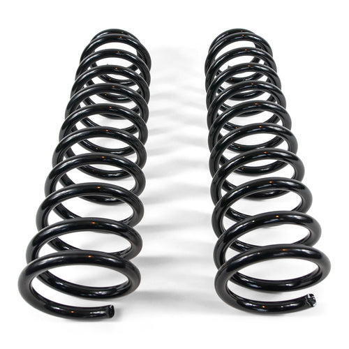 2.5 Inch Front Coil Springs 07-18 JK 2.5 Inch Front Coil Springs 18  JL-V6 Or Wrangler 1.5 Inch Front Coil Springs 20-23 Wrangler 1.5 Inch Front Coil Springs 21  JL-V8 392 Or Gladiator 1.5 Inch Front Coil Springs 20  JT