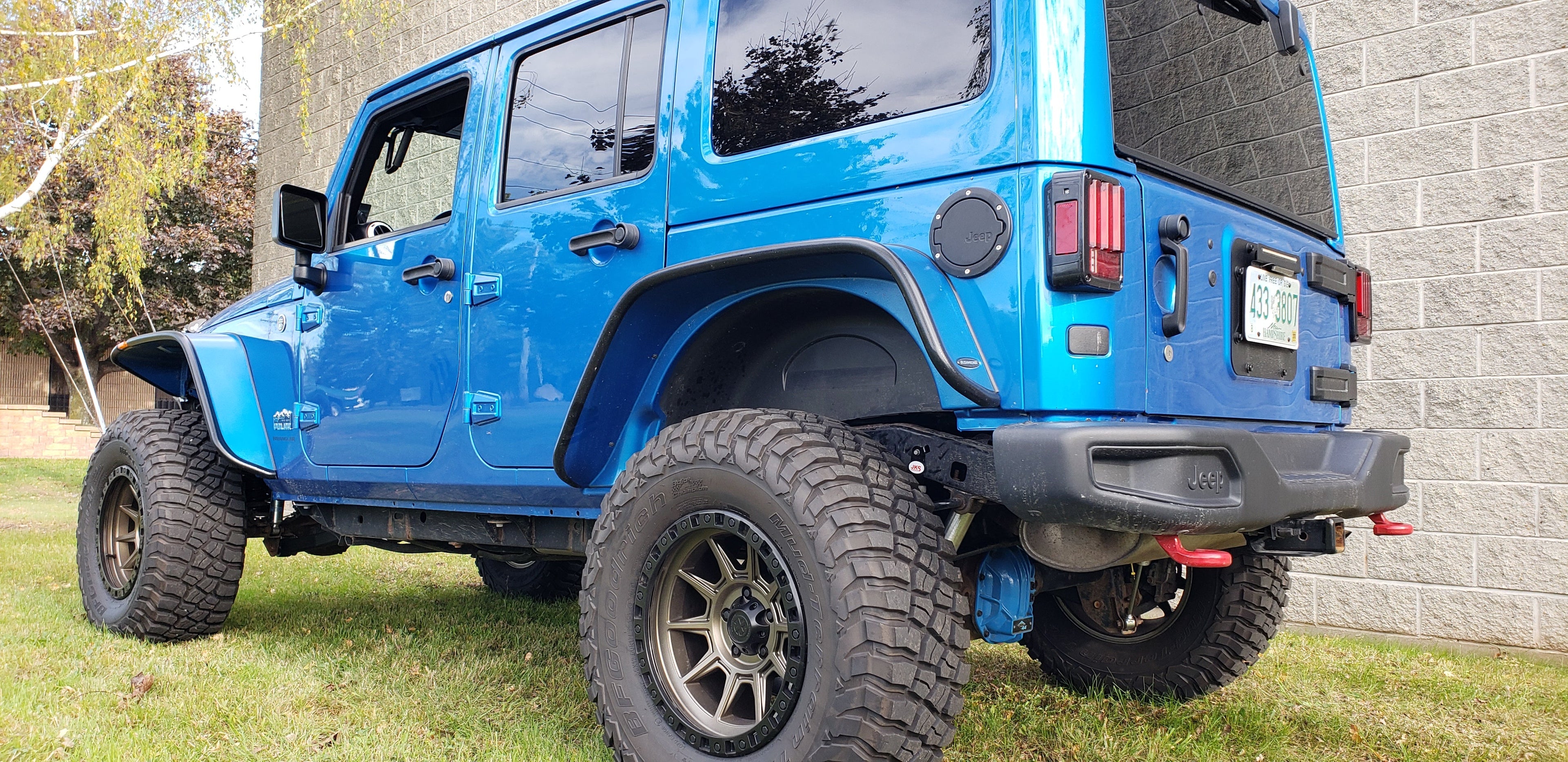 Jeep Wrangler 2.5 Inch Rear Coil Springs 2007-2018 JK Clayton Off Road