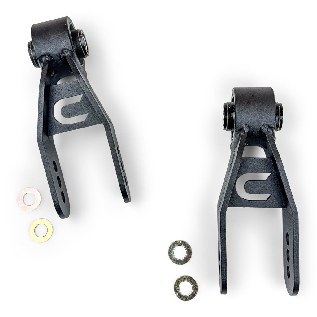 Jeep Cherokee Adjustable Rear Shackles 1984-2001 XJ Clayton Off Road