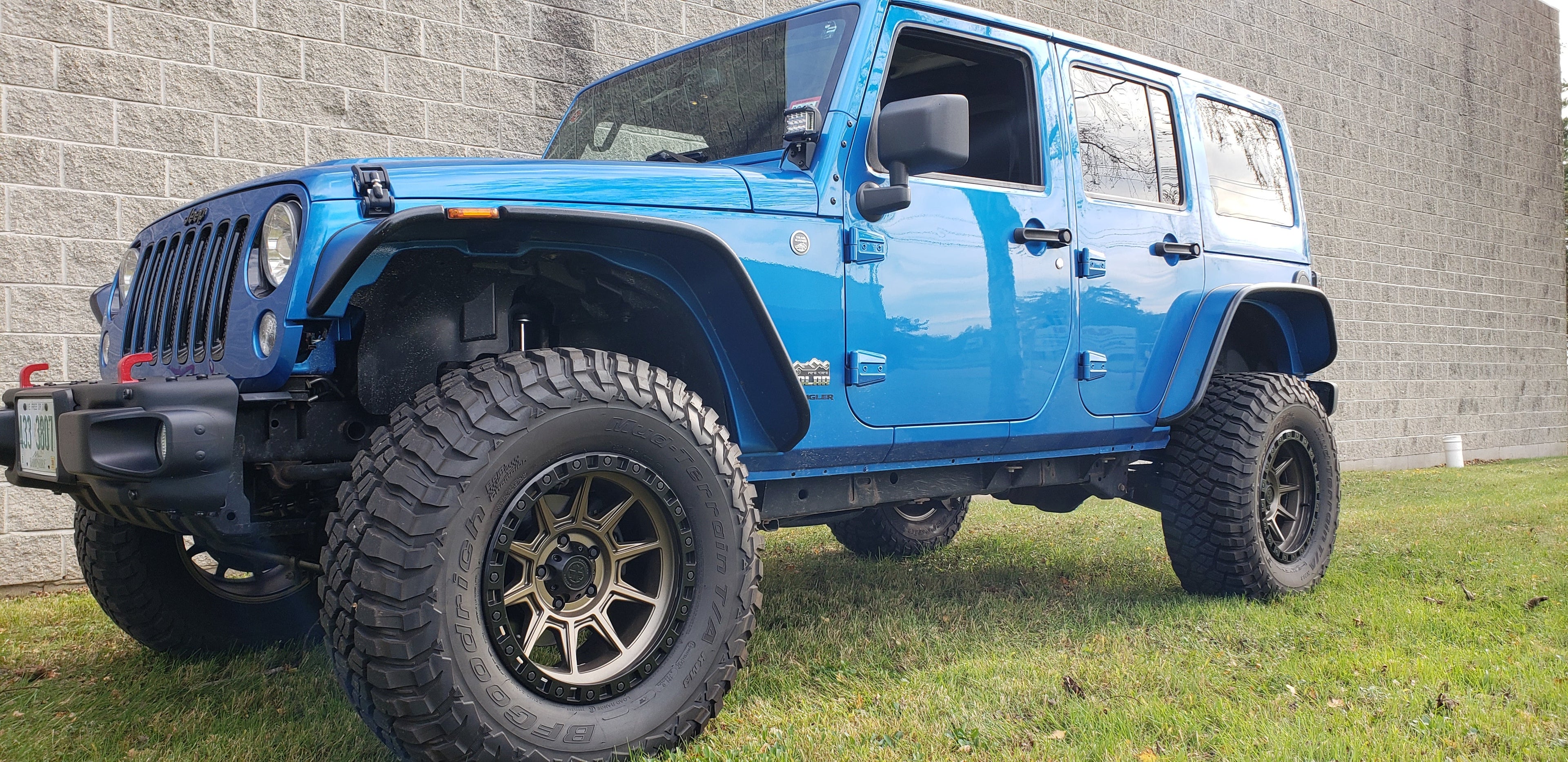 Jeep Wrangler Overland Plus Short Front Upper Control Arms 2007-2018 JK Clayton Off Road