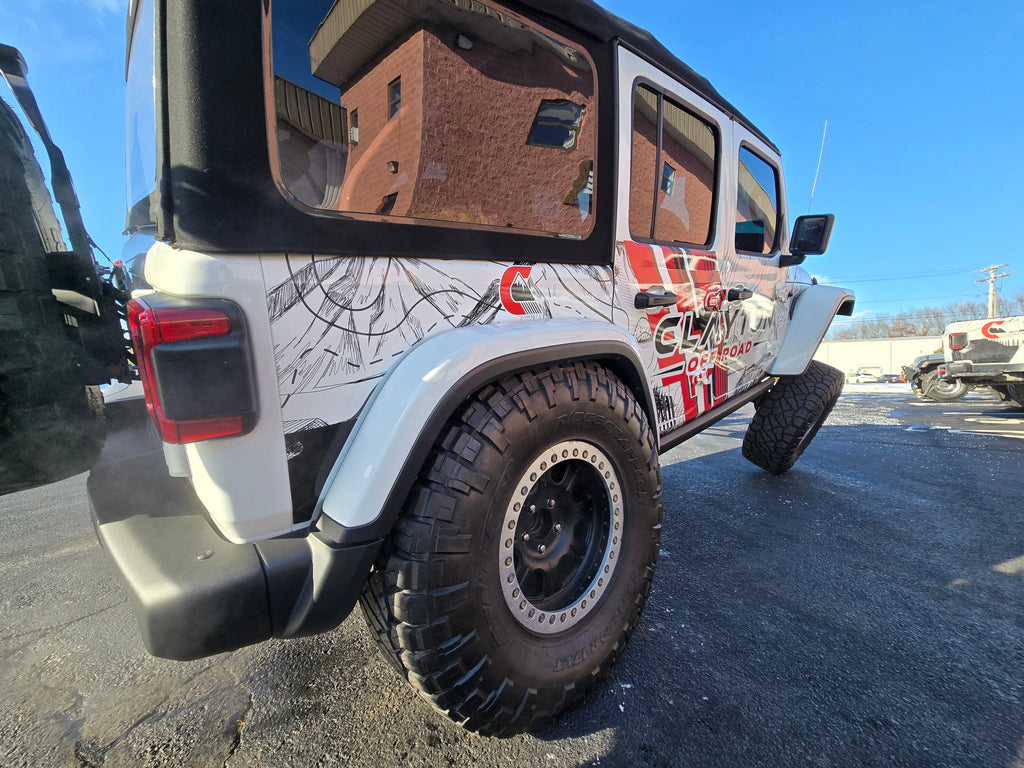 Jeep Wrangler Overland Plus Long Rear Lower Control Arms 2018  JL Clayton Off Road