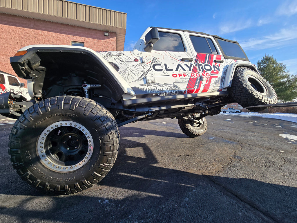 Jeep Wrangler Premium Long Rear Upper Control Arms 2018  JL Clayton Off Road