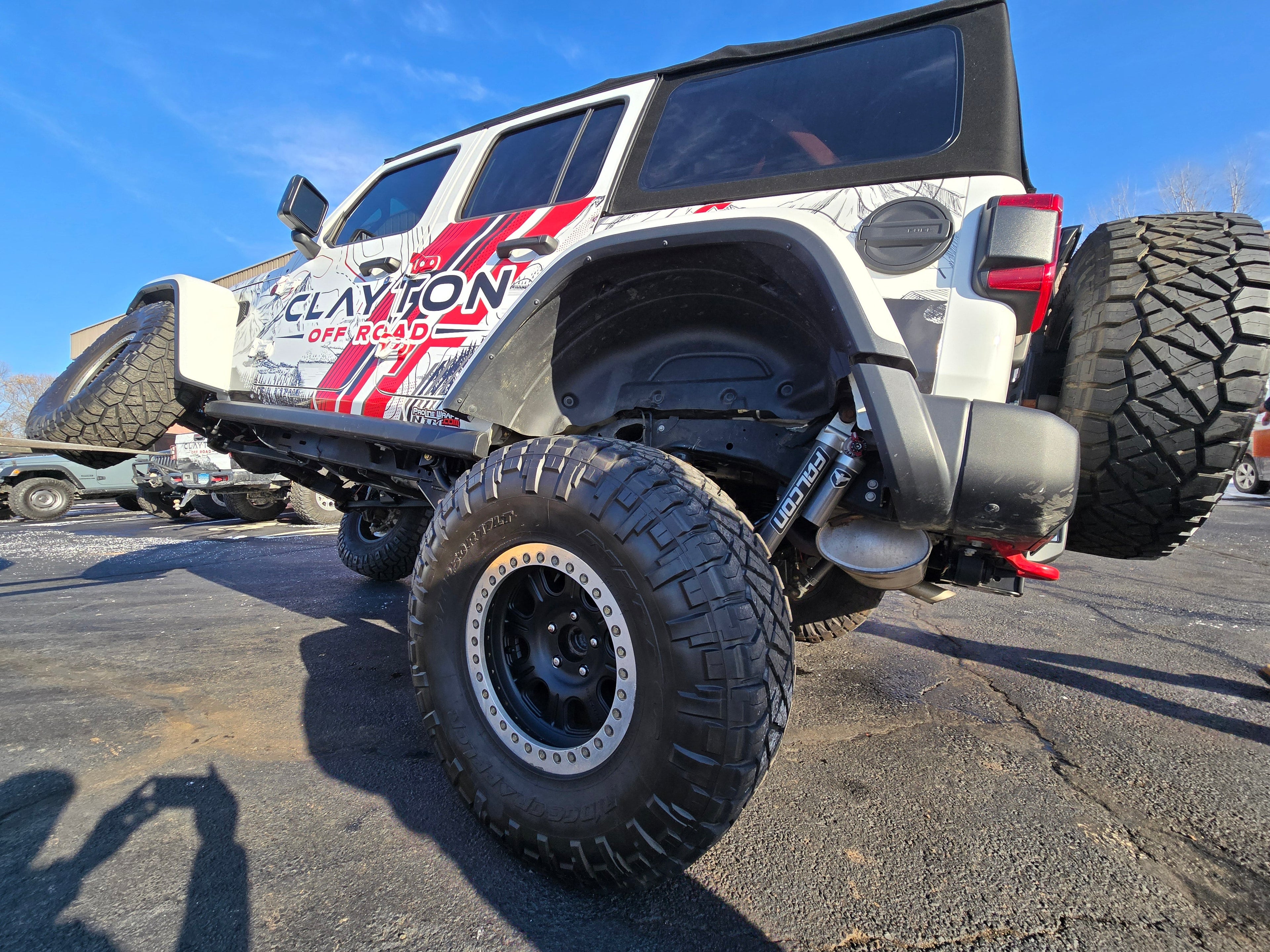 Jeep Wrangler Rear Long Arm Frame Brackets 2018  JL Clayton Off Road