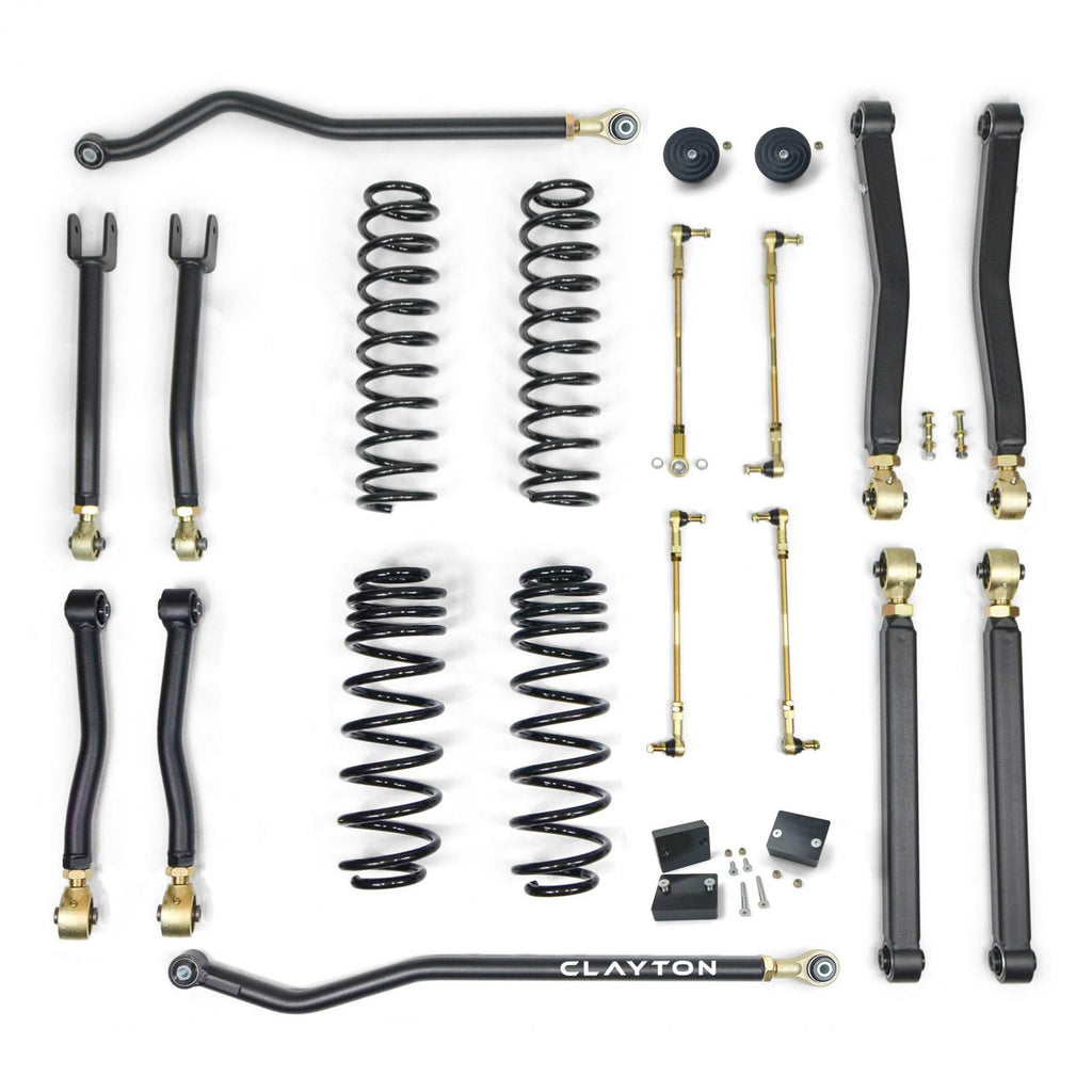 Jeep Wrangler 1.5 Inch Premium Lift Kit 2018  JL Clayton Off Road