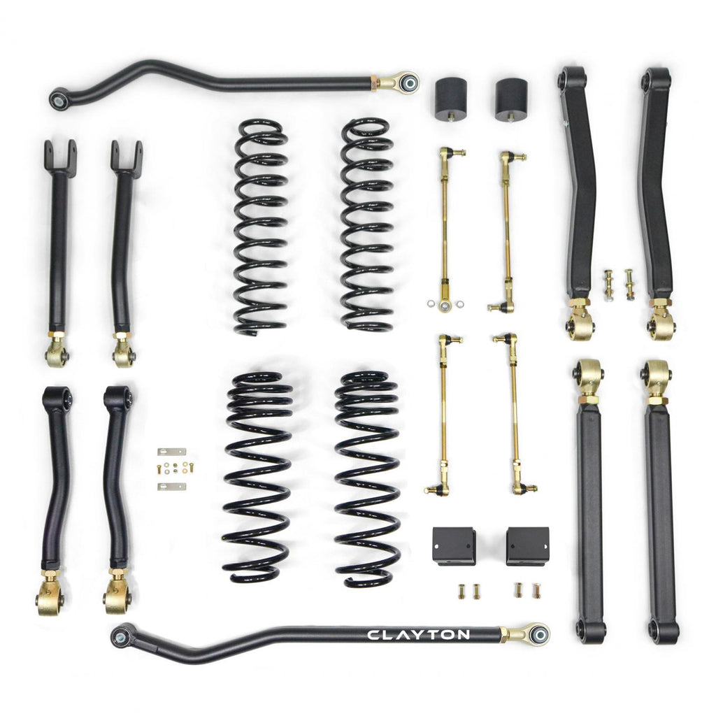 Jeep Wrangler 3.5 Inch Premium Lift Kit 2018  JL Clayton Off Road