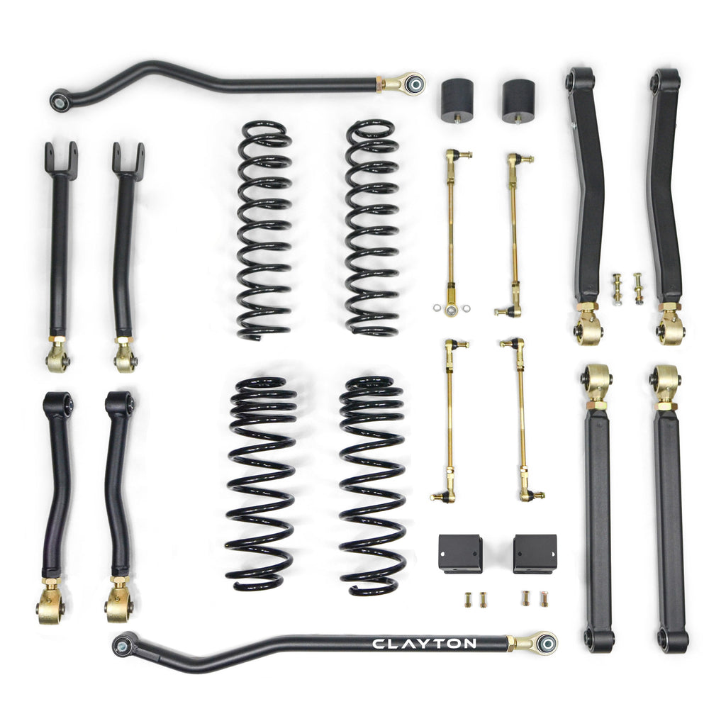 Jeep Wrangler 4XE 2.5 Inch Premium Lift Kit 2021  JL Clayton Off Road