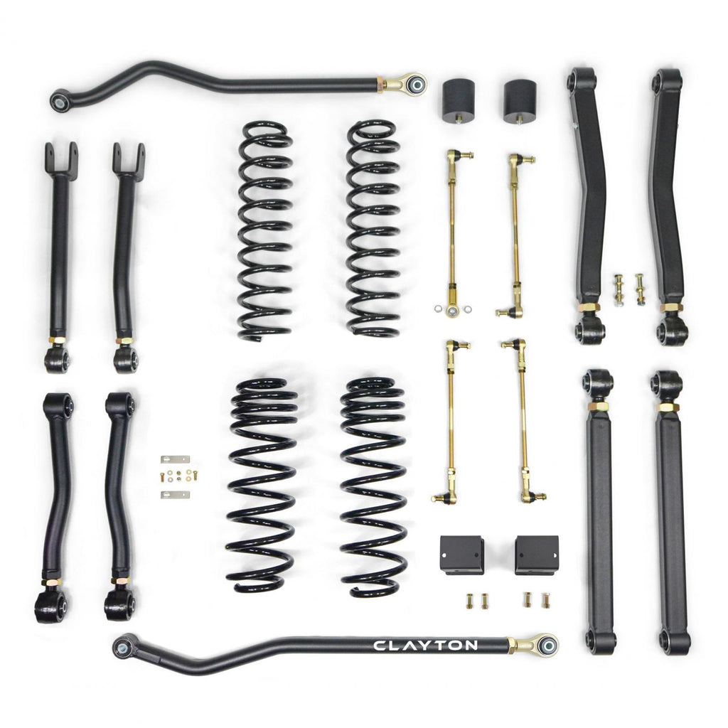 Jeep Wrangler 3.5 Inch Overland Plus Lift Kit 2018  JL Clayton Off Road