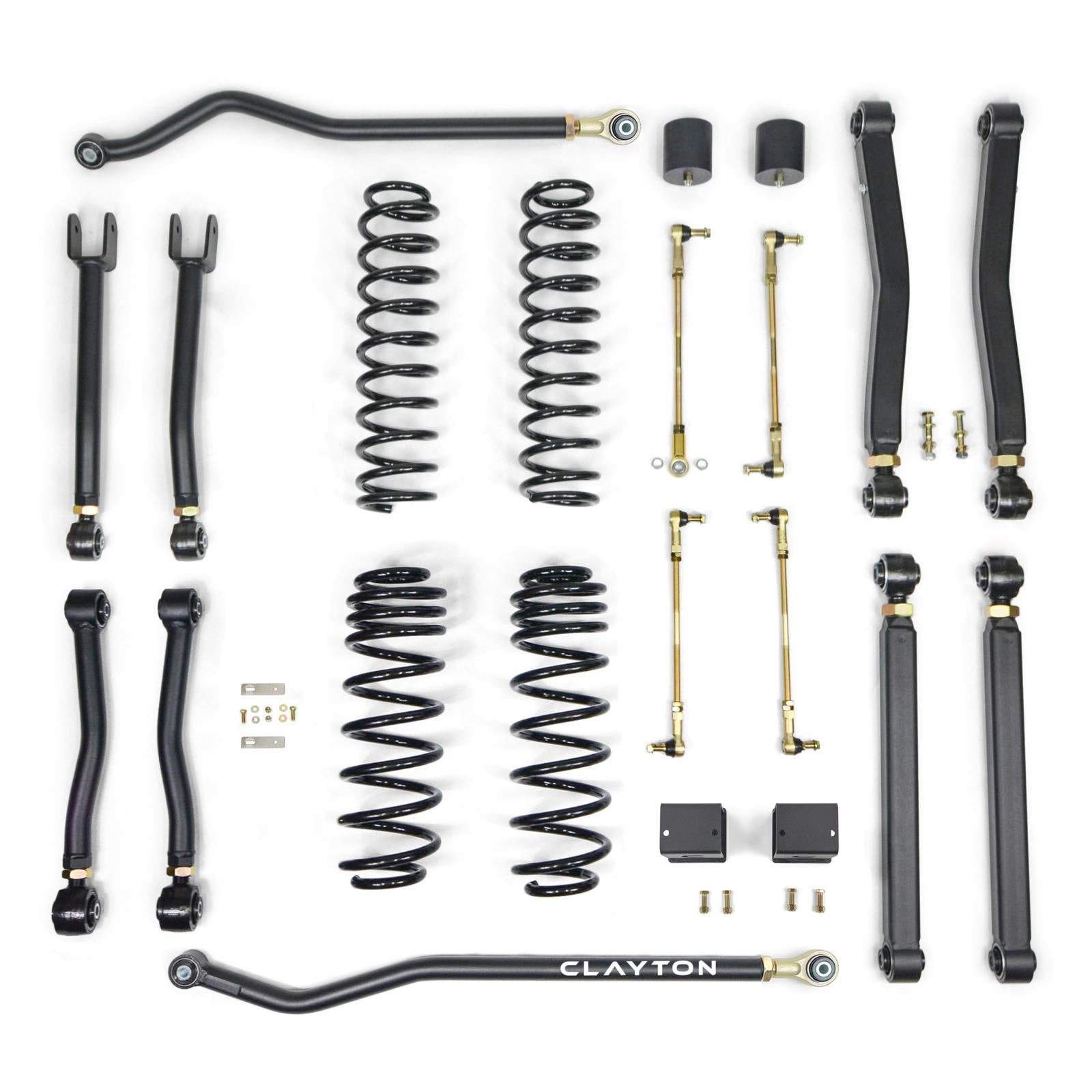 Jeep Wrangler 3.5 Inch Overland Plus Lift Kit 2018  JL Clayton Off Road