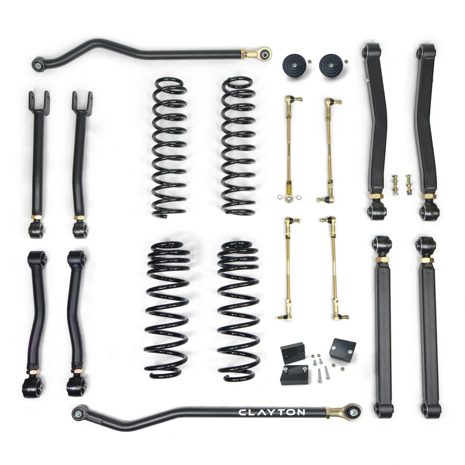 Jeep Wrangler 392 2.5 Inch Overland Plus Lift Kit 2021  JL Clayton Off Road