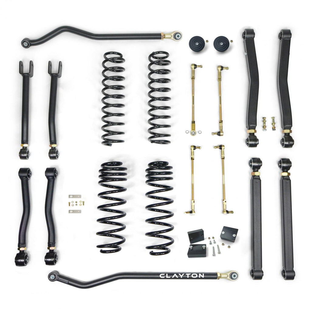 Jeep Wrangler 392 3.5 Inch Overland Plus Lift Kit 2021  JL Clayton Off Road