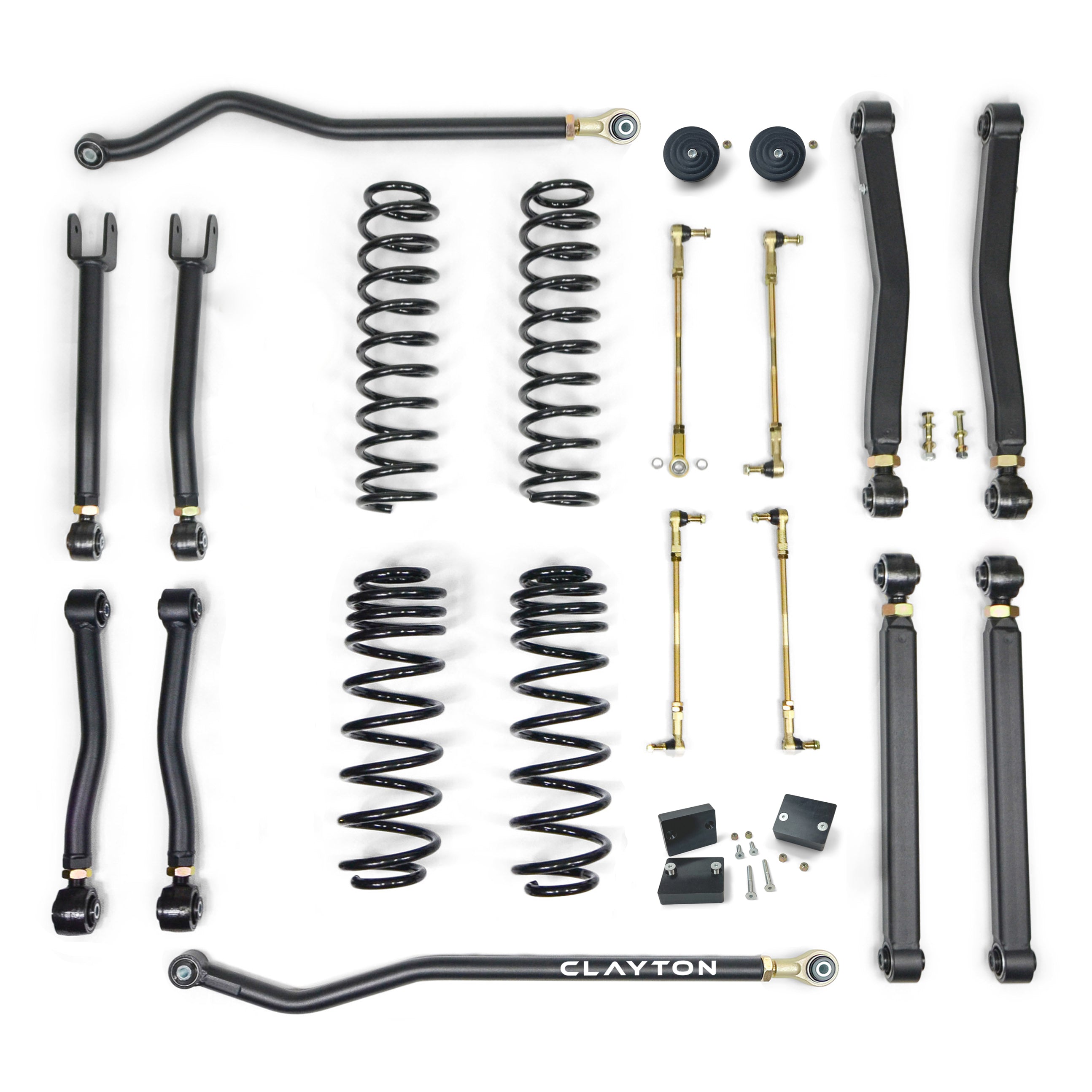 Jeep Wrangler 4XE 1.5 Inch Overland Plus Lift Kit 2021  JL Clayton Off Road