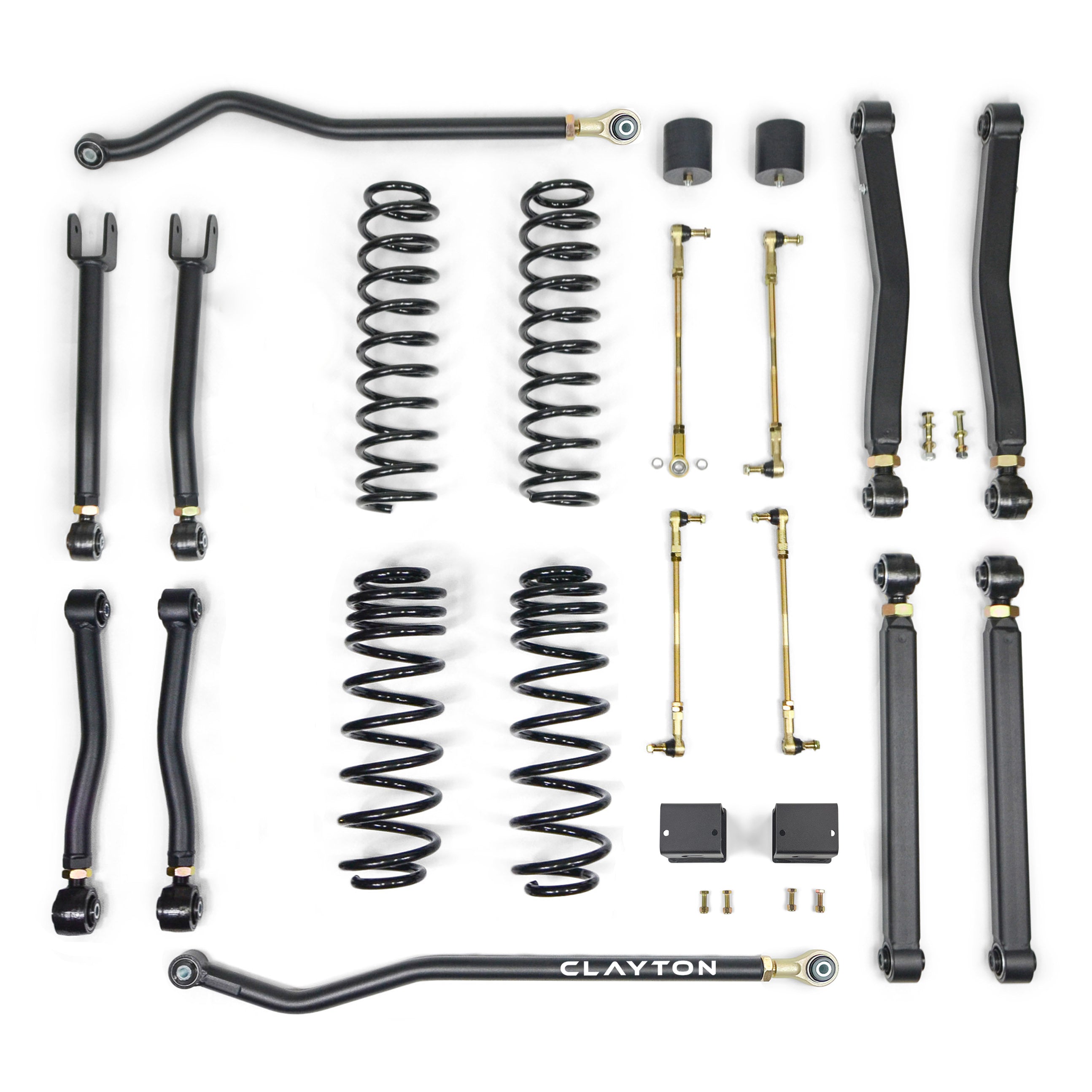 Jeep Wrangler 4XE 2.5 Inch Overland Plus Lift Kit 2021  JL Clayton Off Road