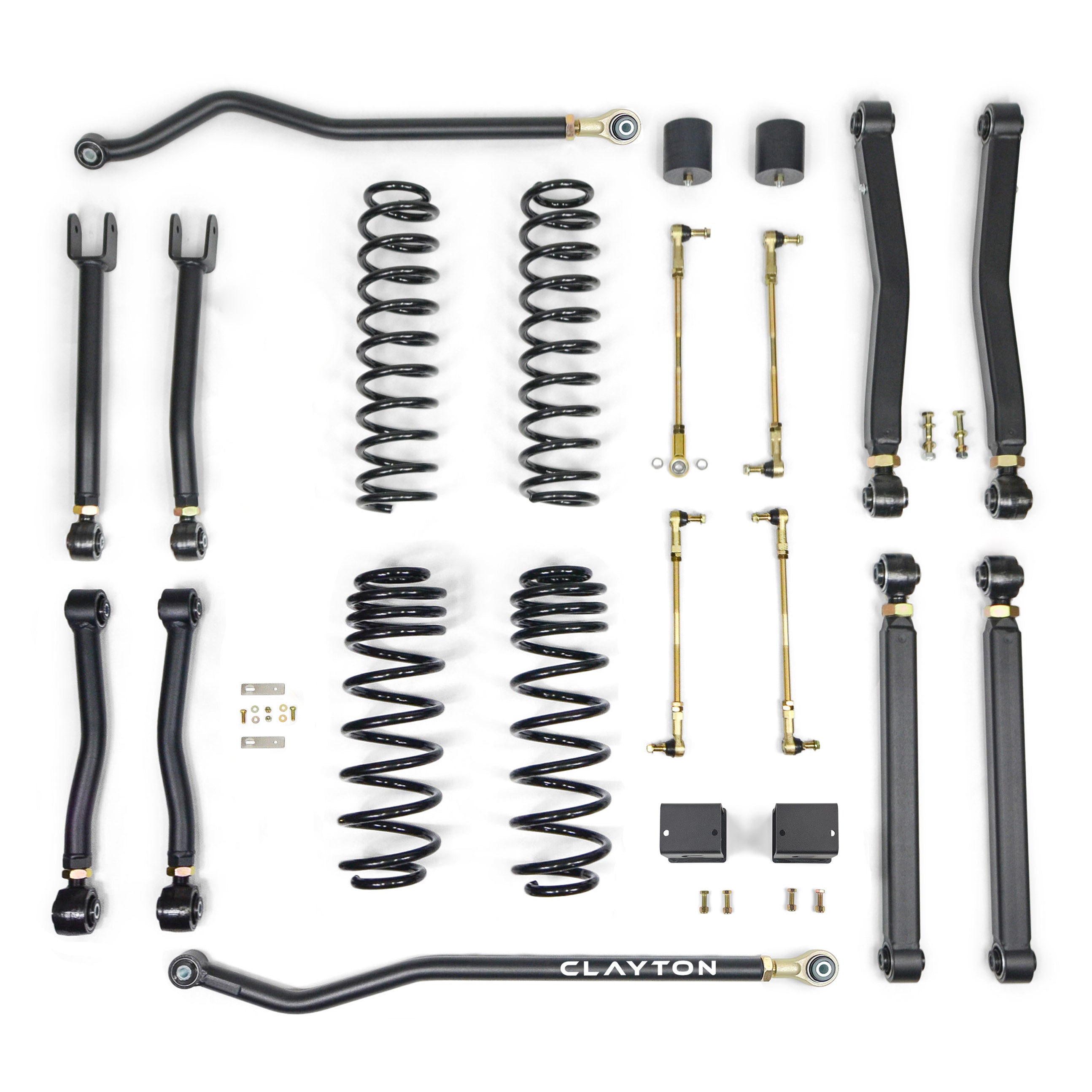 Jeep Wrangler 4XE 3.5 Inch Overland Plus Lift Kit 2021  JL Clayton Off Road