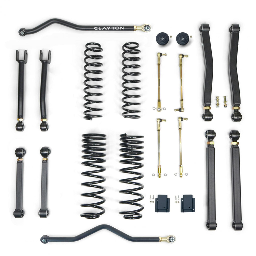 Jeep Gladiator 1.5 Inch Overland Plus Lift Kit 2020  JT Clayton Off Road