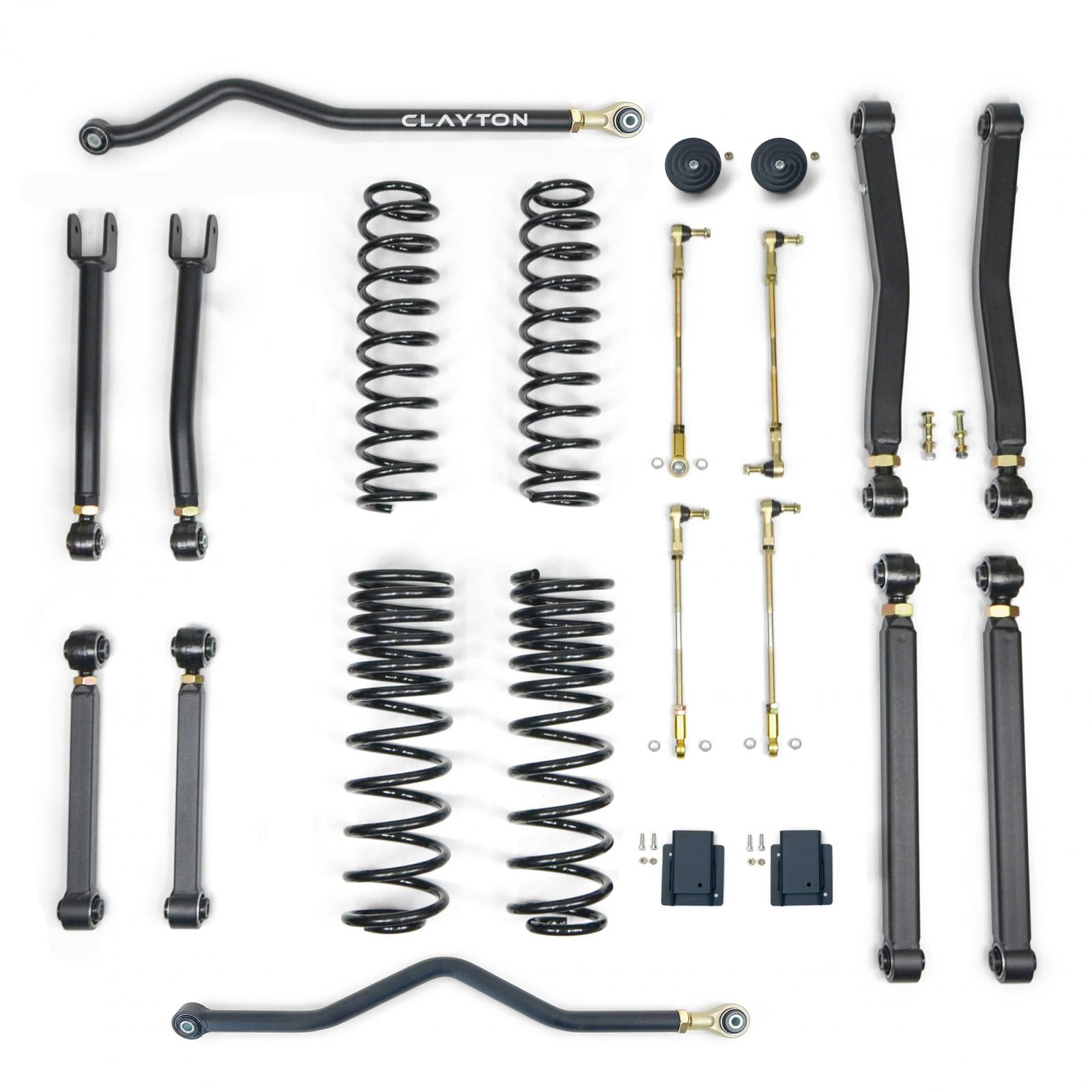 Jeep Gladiator 1.5 Inch Overland Plus Lift Kit 2020  JT Clayton Off Road