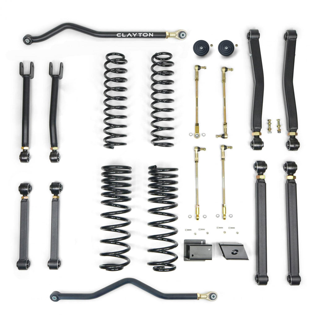 Jeep Gladiator 2.5 Inch Overland Plus Lift Kit 2020  JT Clayton Off Road