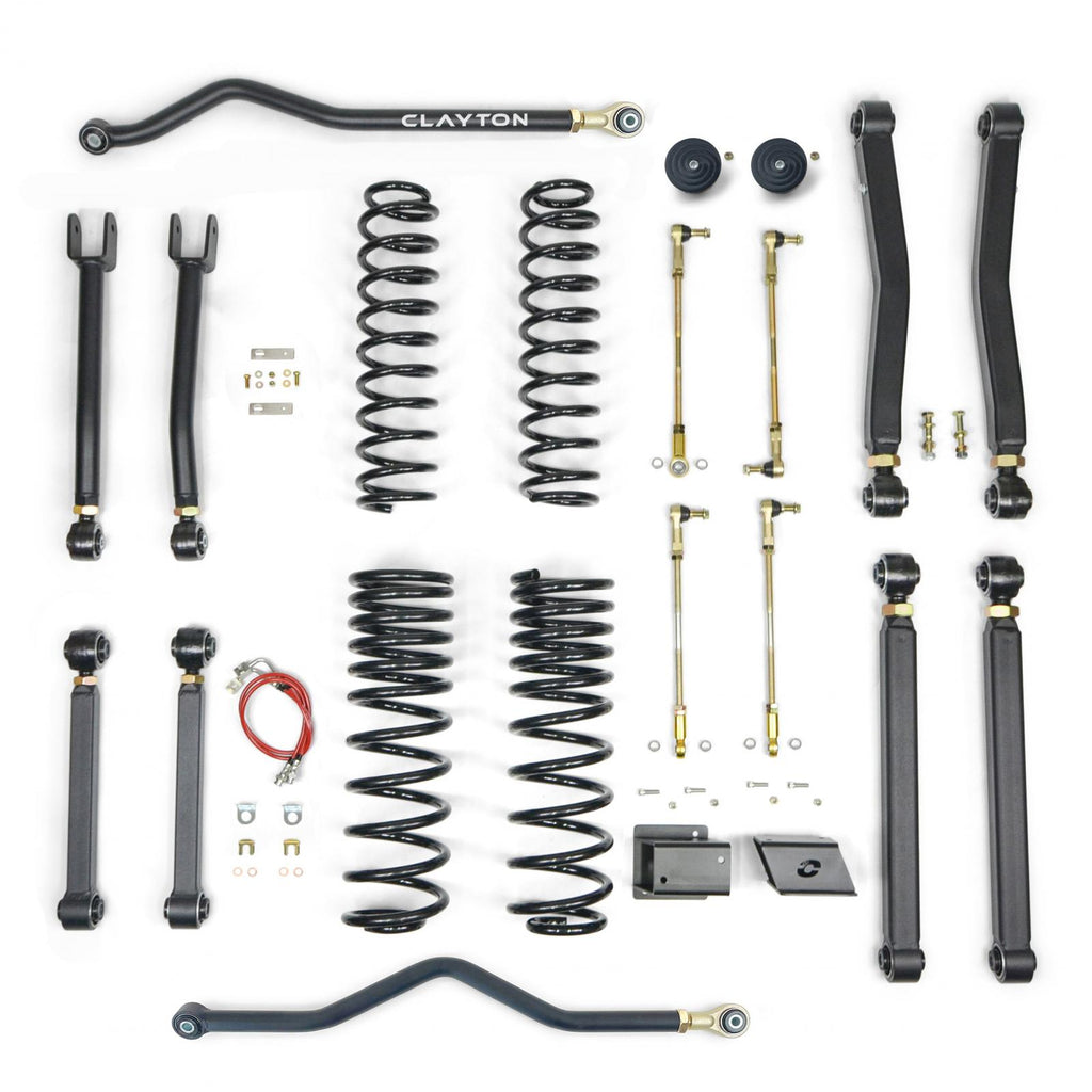 Jeep Gladiator 3.5 Inch Overland Plus Lift Kit 2020  JT Clayton Off Road