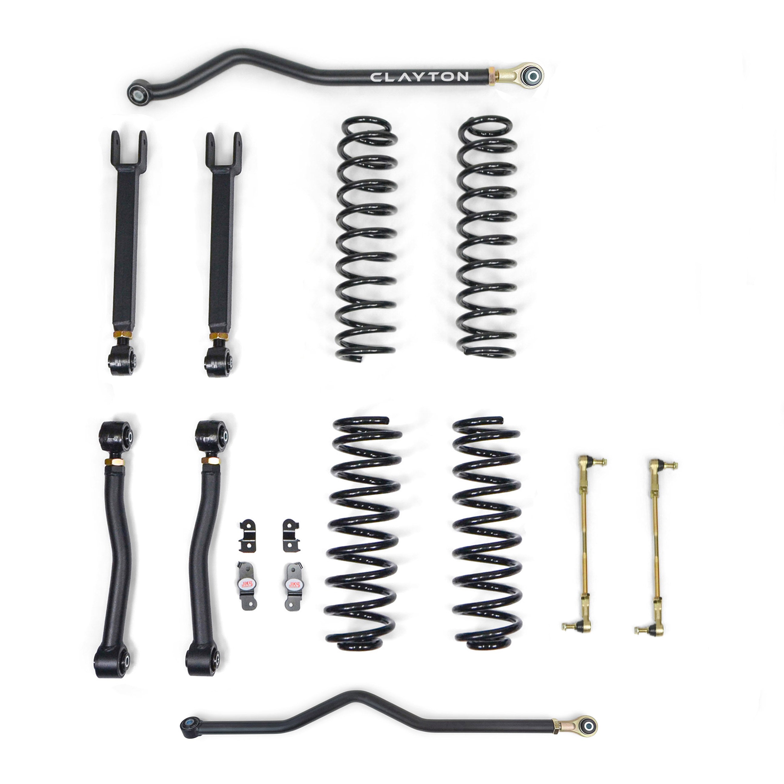 Jeep Wrangler 1.5 Inch Ride Right  Lift Kit 2007-2018 JK 2 or 4 Door Clayton Off Road