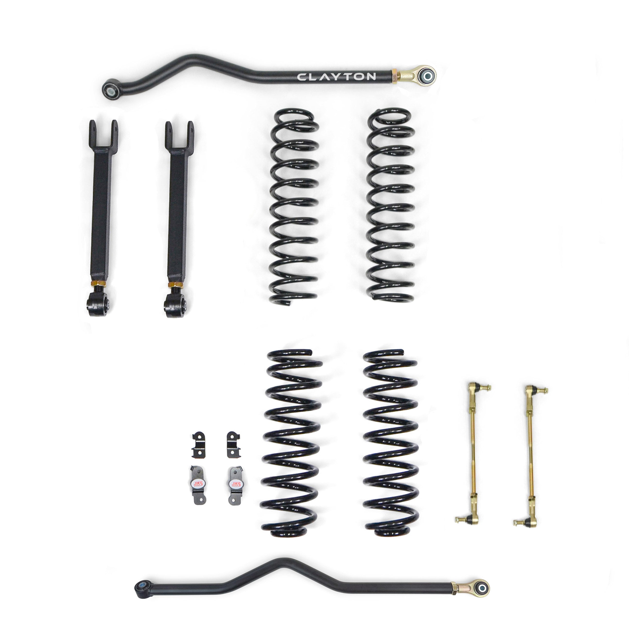 Jeep Wrangler 1.5 Inch Ride Right  Lift Kit 2007-2018 JK 4 Door Clayton Off Road