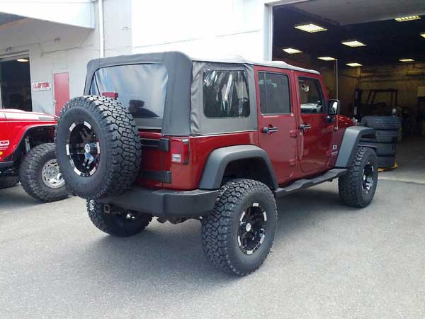 Jeep Wrangler 3.5 Inch Ride Right  Lift Kit 2007-2018 JK 4 Door Clayton Off Road