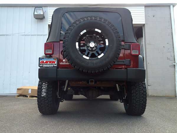 Jeep Wrangler 3.5 Inch Ride Right  Lift Kit 2007-2018 JK 4 Door Clayton Off Road