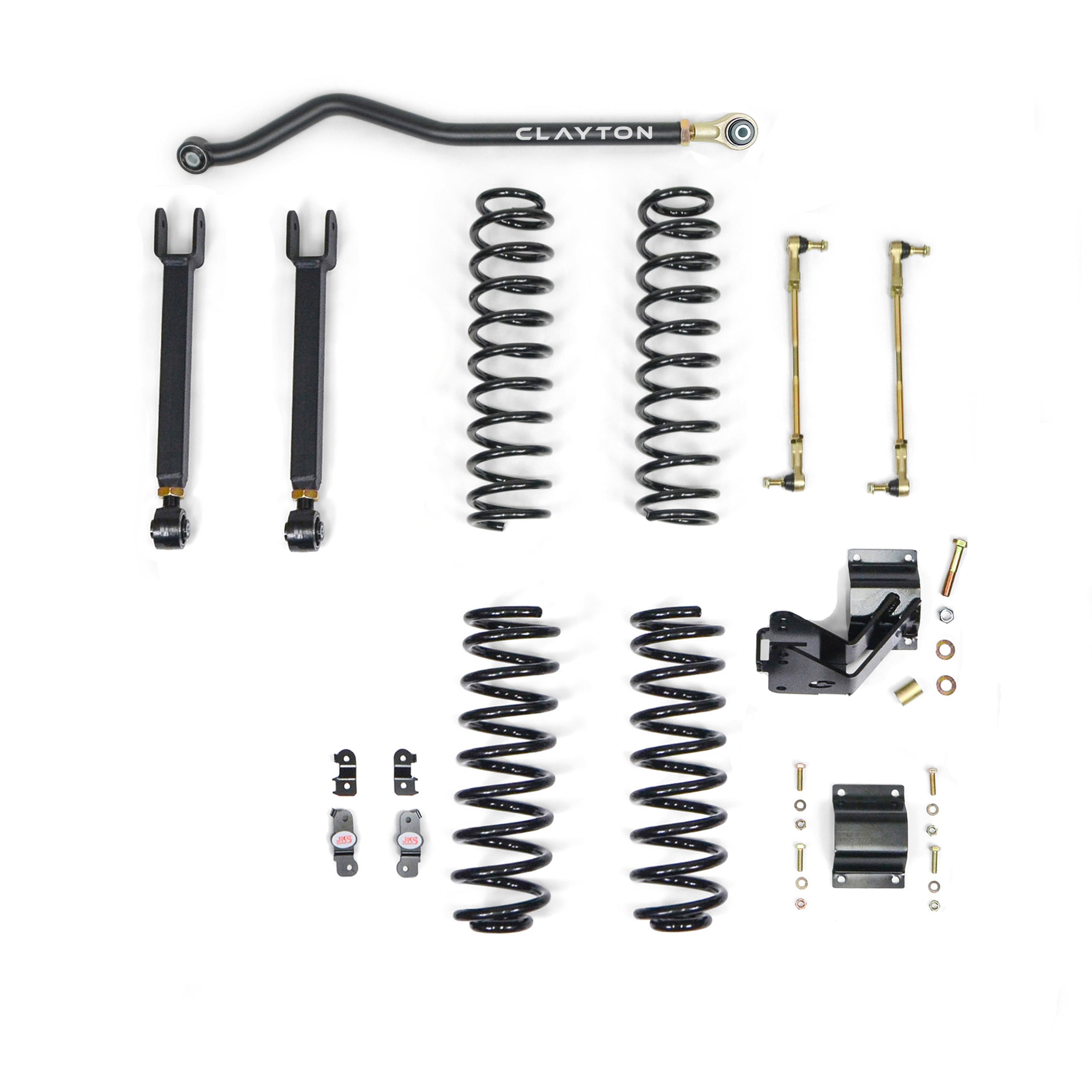 Jeep Wrangler 4.5 Inch Ride Right  Lift Kit 2007-2018 JK 4 Door Clayton Off Road