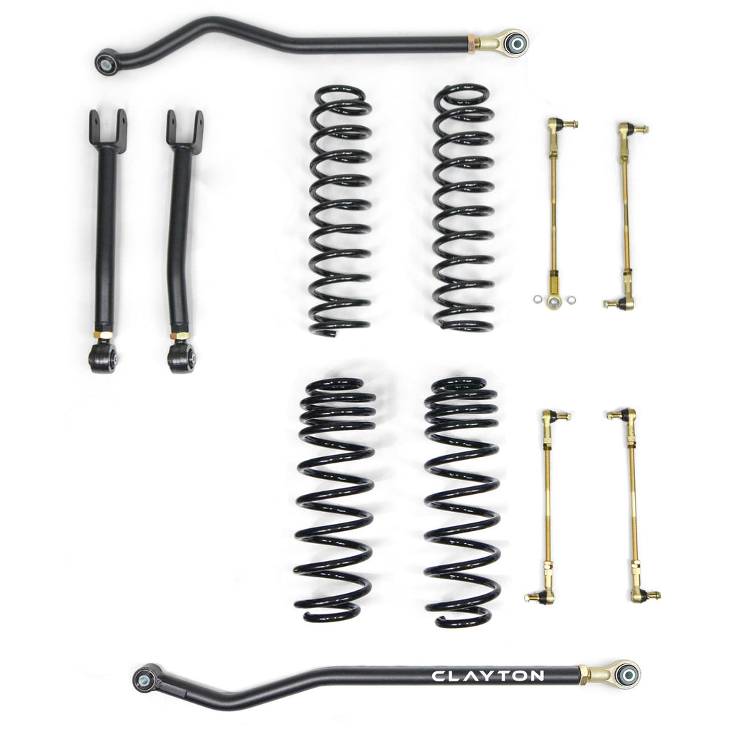 Jeep Wrangler 4XE 2.5 Inch Ride Right  Lift Kit 2021  JL Clayton Off Road