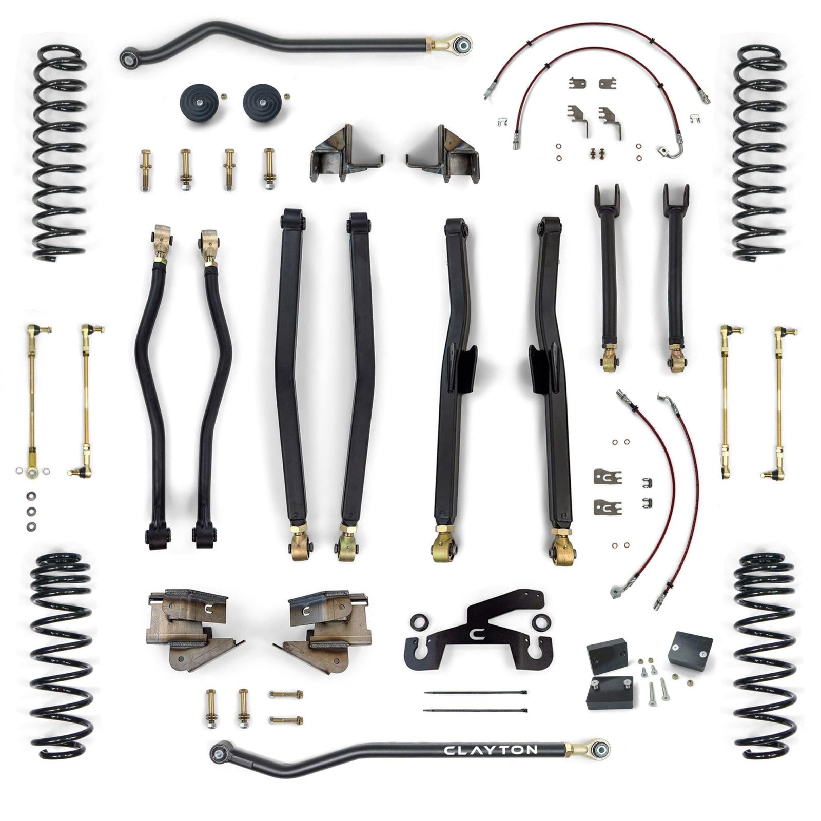 Jeep Wrangler 392 Premium 2.5 Inch Long Arm Lift Kit 2021  JL Clayton Off Road