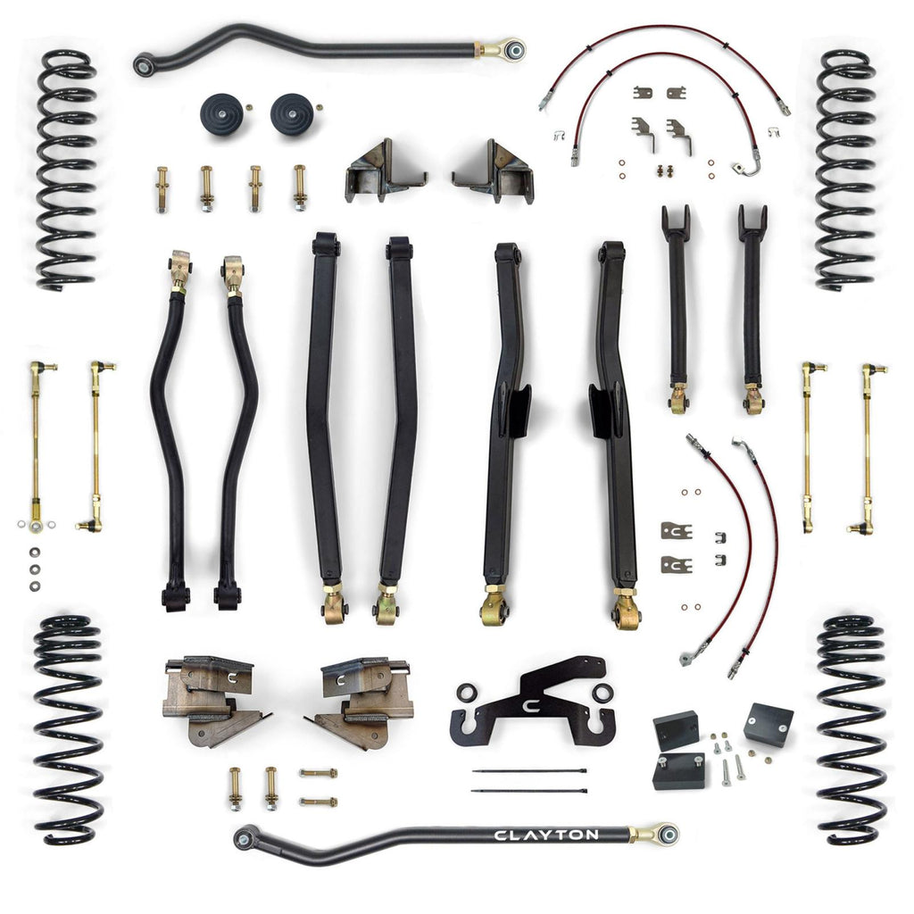 Jeep Wrangler 392 Premium 3.5 Inch Long Arm Lift Kit 2021  JL Clayton Off Road