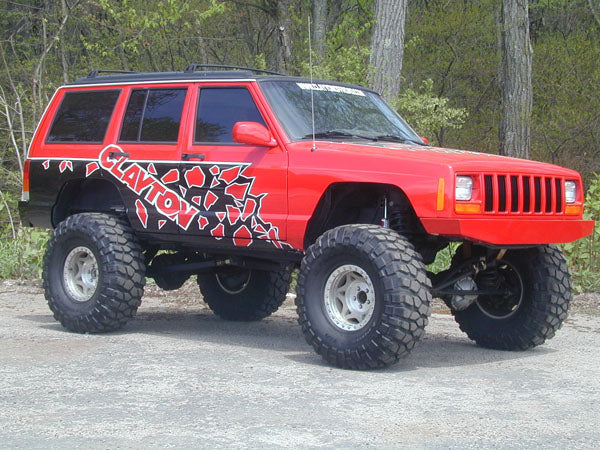 Jeep Cherokee 8.0 Inch Pro Series 3 Link Long Arm Lift Kit 1984-2001 XJ Clayton Off Road