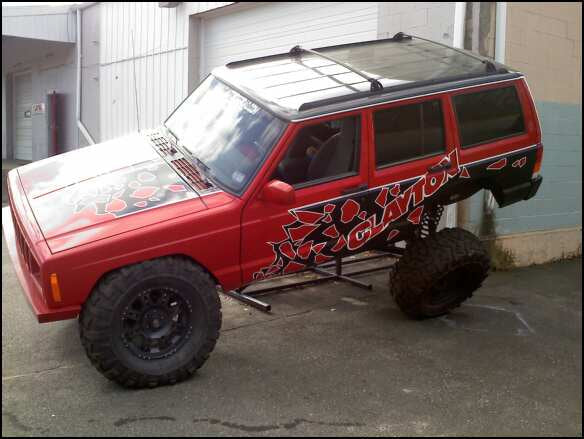 Jeep Cherokee 8.0 Inch Pro Series 3 Link Long Arm Lift Kit W/Rear Coil Conversion 1984-2001 XJ Clayton Off Road