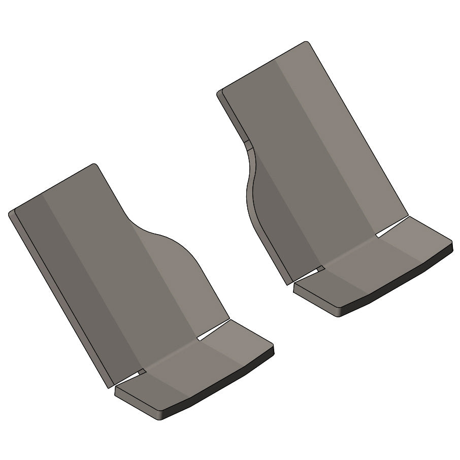 Jeep Wrangler Front Lower Control Arm Skids Pair 2018  JL/JT Clayton Off Road