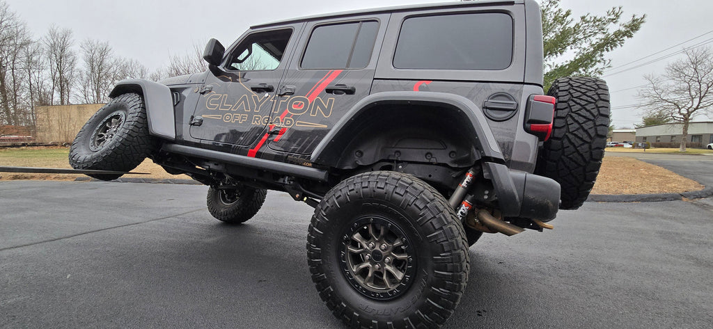 Jeep Wrangler Rear Bolt On Shock Bracket Control Arm Skids 2018  JL Clayton Off Road