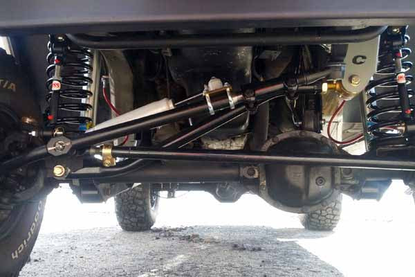 Jeep Adjustable Front Trackbar W/Bracket 1984-2001 XJ/ZJ Clayton Off Road