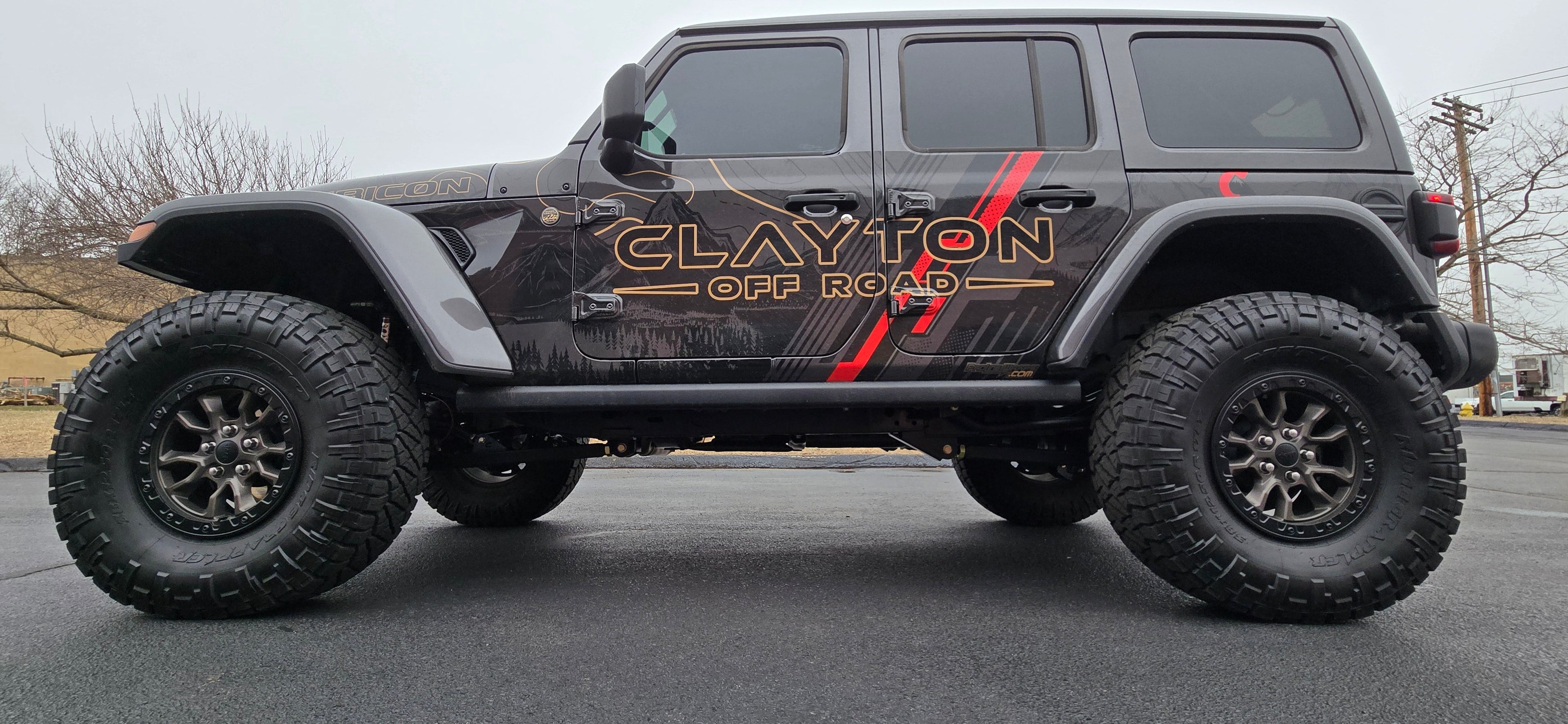 Jeep Wrangler Adjustable Rear Track Bar 2018  JL Clayton Off Road