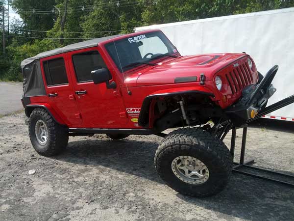 Jeep Wrangler Front Long Arm Upgrade Kit 2007-2018 JK Clayton Off Road