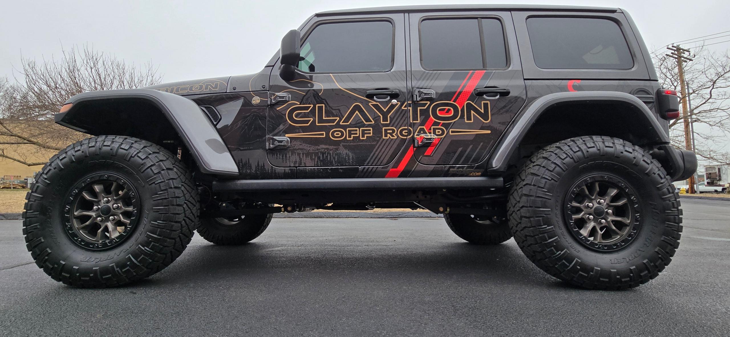 Wrangler 392 Premium Long Arm Upgrade Kit 2021  JL Clayton Off Road
