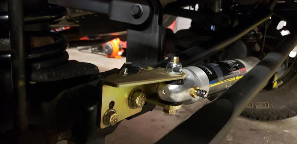Jeep Wrangler Steering Stabilizer Relocation Bracket 2007-2018  JK/JL/JT Clayton Off Road