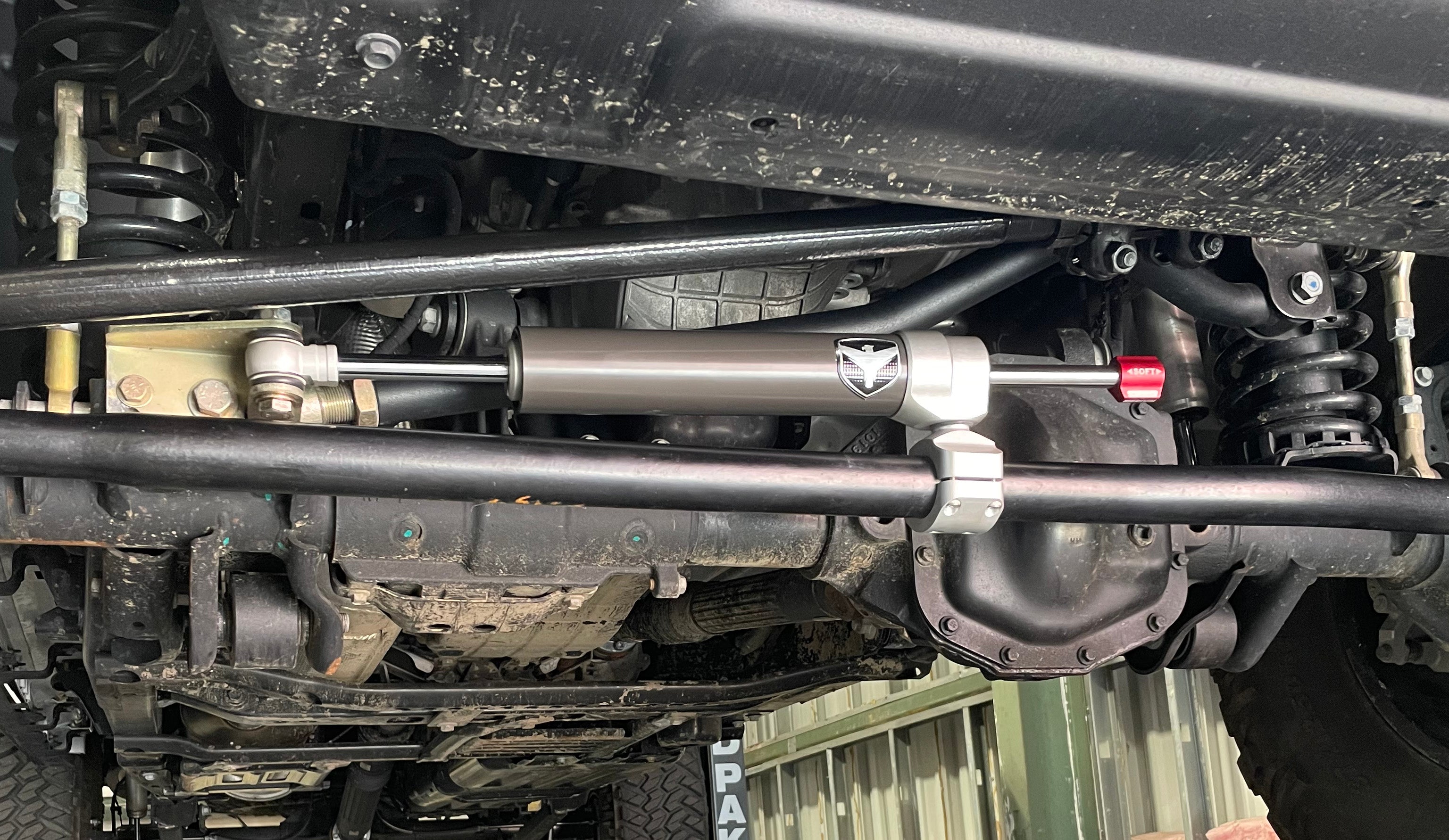 Jeep Wrangler Steering Stabilizer Relocation Bracket 2007-2018  JK/JL/JT Clayton Off Road