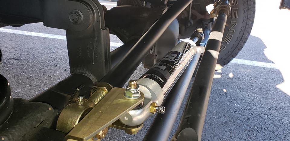 Jeep Wrangler Steering Stabilizer Relocation Bracket 2007-2018  JK/JL/JT Clayton Off Road